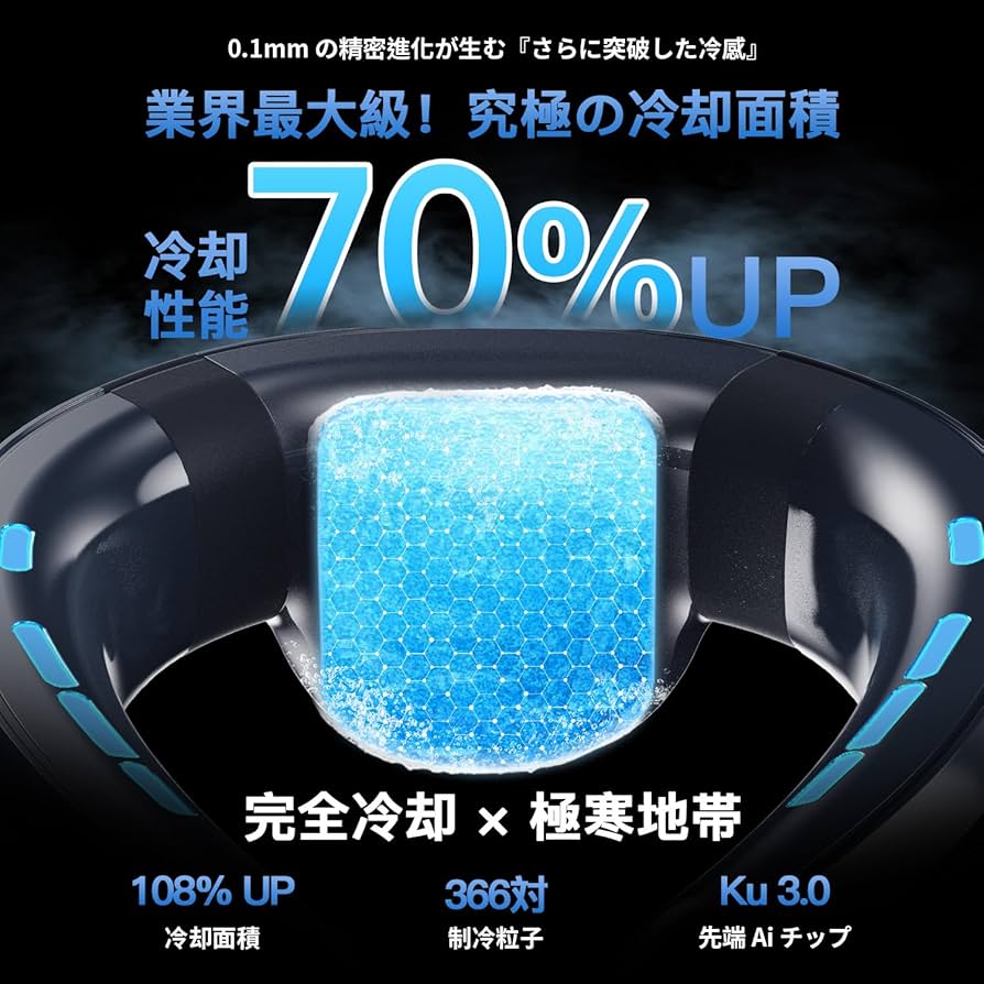 Amazon | QT LIFE ネッククーラー 冷却プレート 軽量 ペルチェ